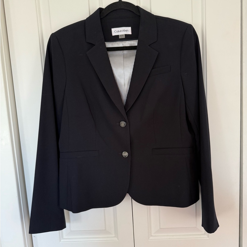 Calvin Klein Navy Blazer